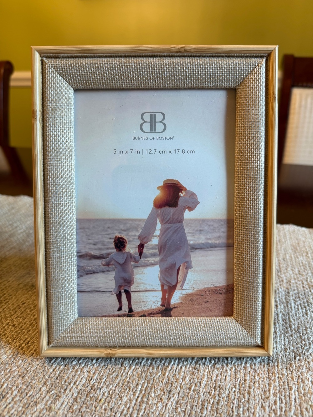 Burnes Of Boston NEW 5 x 7” Coastal Picture Frame